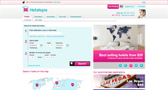 Desktop Screenshot of hotelopia.com